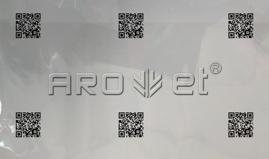 GA黄金甲A-one高速UV喷码机在PE膜上喷二维码